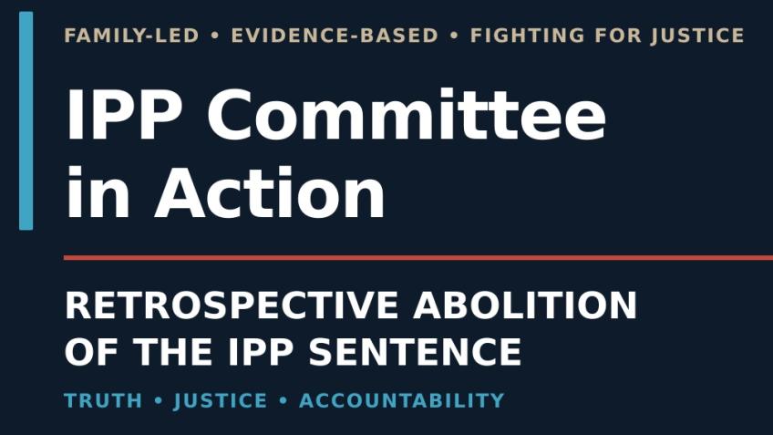 Fund the People’s Inquiry into the IPP Sentence