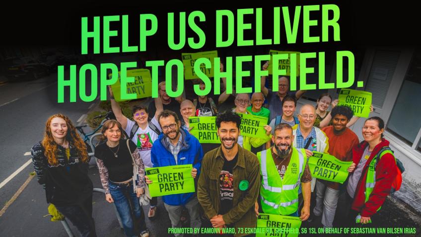 Help Sheffield Greens Win!