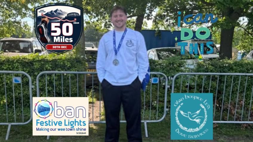 50 Miles for Oban – James’ Charity Challenge
