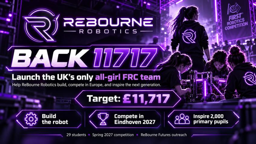 ReBourne | Only UK All-Girl FRC Team & Outreach