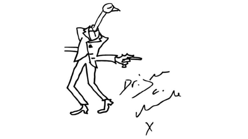 Win an original Dr John Cooper Clarke artwork