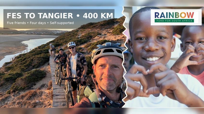 Fes to Tangier 400km cycle for Rainbow Fund