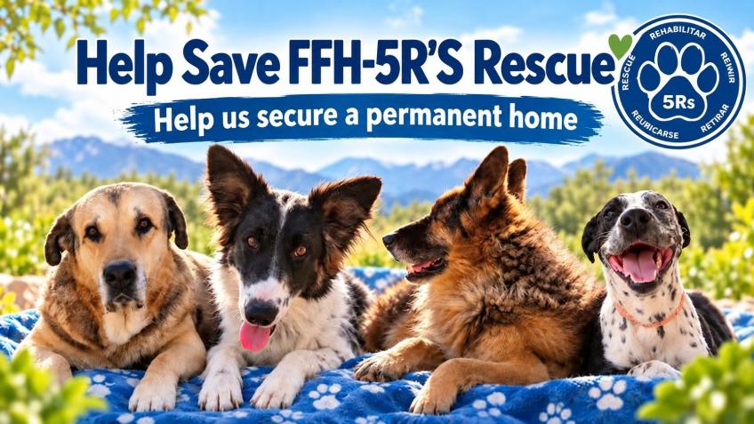 WE NEED YOUR HELP TO SECURE THE FUTURE OF FFH-5R'S