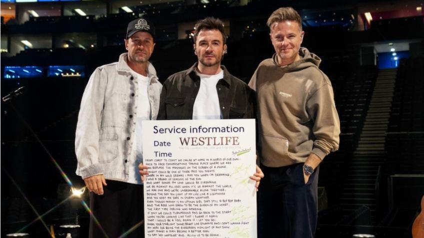 Win a Westlife x All On The Board Signed Original