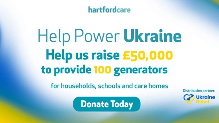Power for Ukraine because heating saves lives