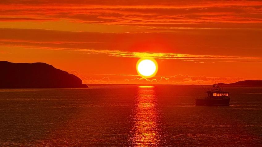 Lewis Sunset painting prize draw