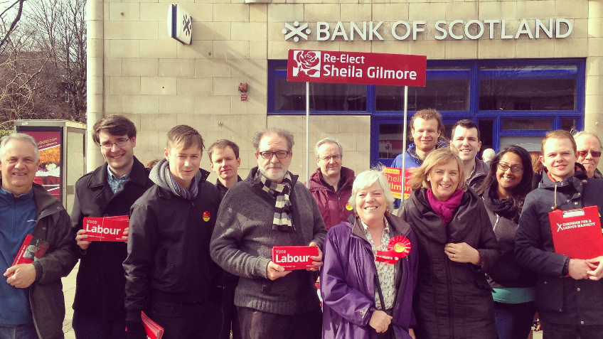 Help Re-Elect Sheila Gilmore in Edinburgh East