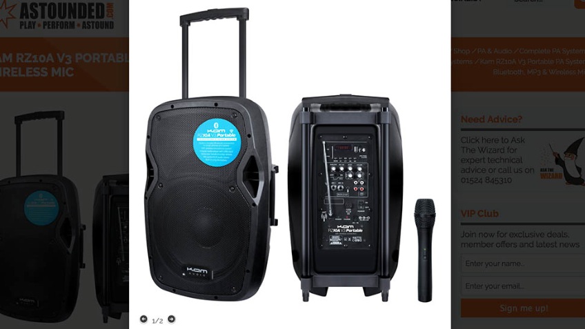 Protest Portable PA System