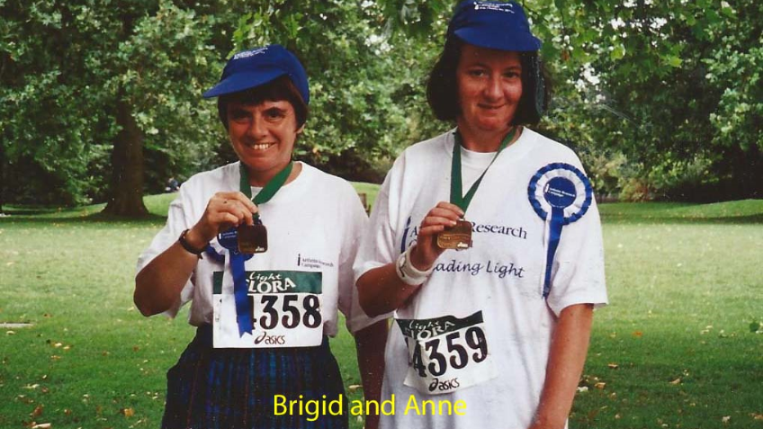Anne's final Half Marathon in Brigid's memory