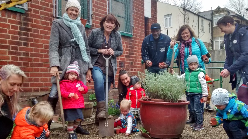 Lewisham Irish  Communty Allotment Project