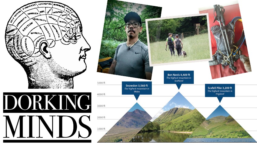 Three Peaks for Dorking Minds