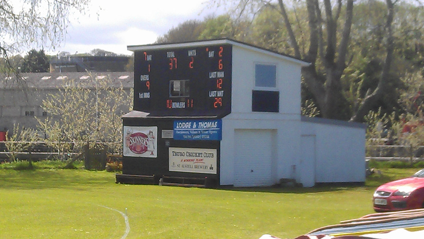 Truro CC Lighting Up the Board