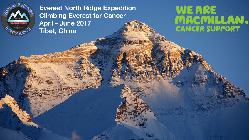 Climbing Everest for Cancer