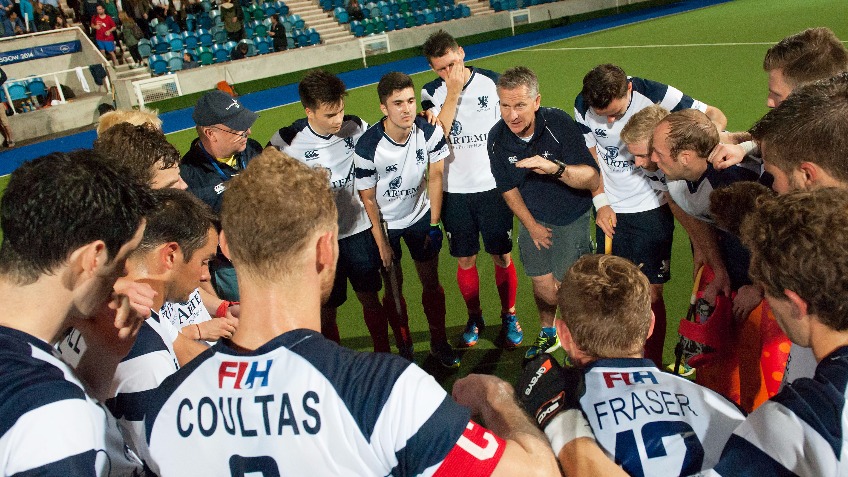 Back the Blue sticks - Scotland Men's Hockey Team