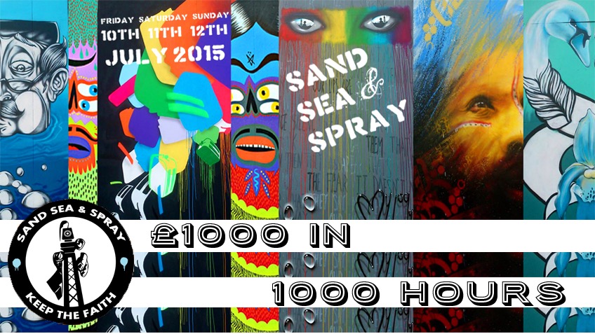Sand Sea and Spray 2015: Urban Art Festival