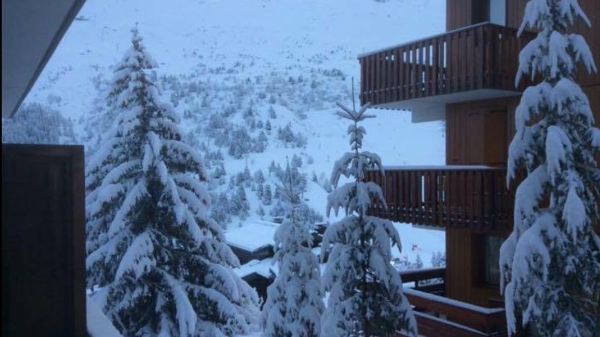 Skiing in Meribel 2018