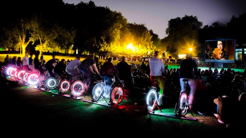 Pedal-Powered Cinema for Frome