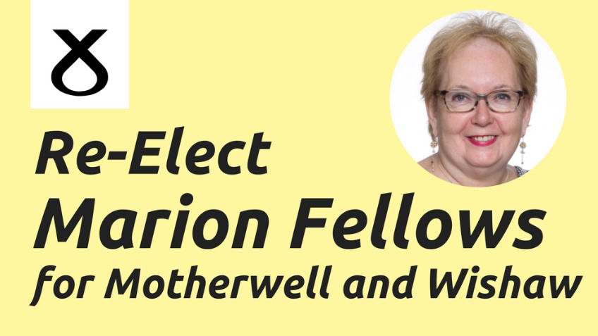 Re-Elect Marion Fellows for Motherwell & Wishaw