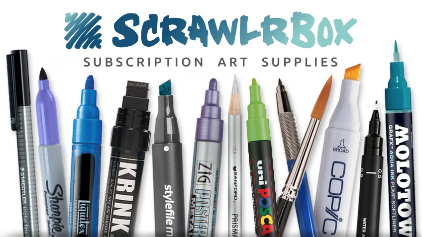 The Art Supplies Subscription Box