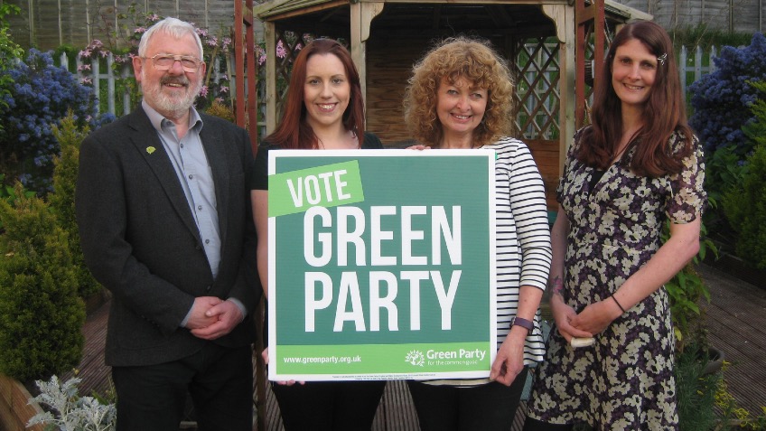 Fundraising for Wirral Green Party candidates