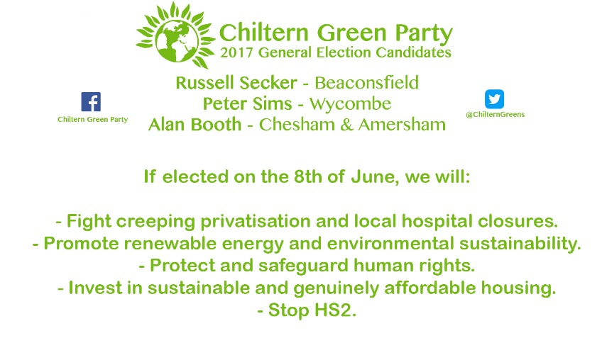 Chiltern Green Party General Election 2017 Fund