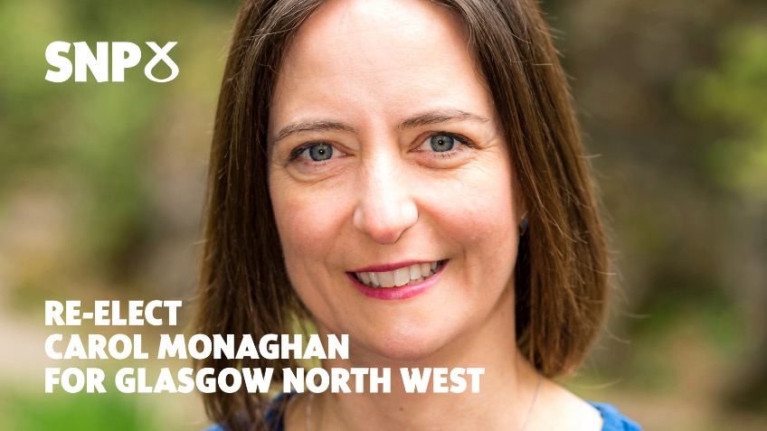 Re-Elect Carol Monaghan for Glasgow North West