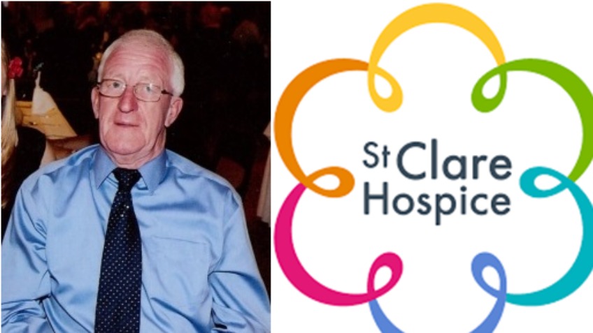 Fundraising  for St Clare Hospice in Carl's honour