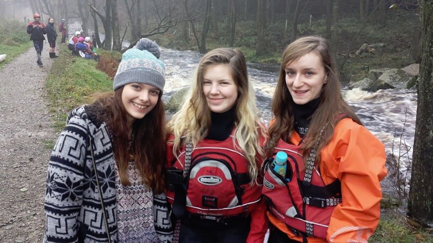 Support Salford University's Women Kayakers