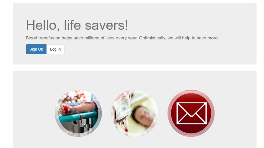 Blood Donors Database Web & Mobile Application