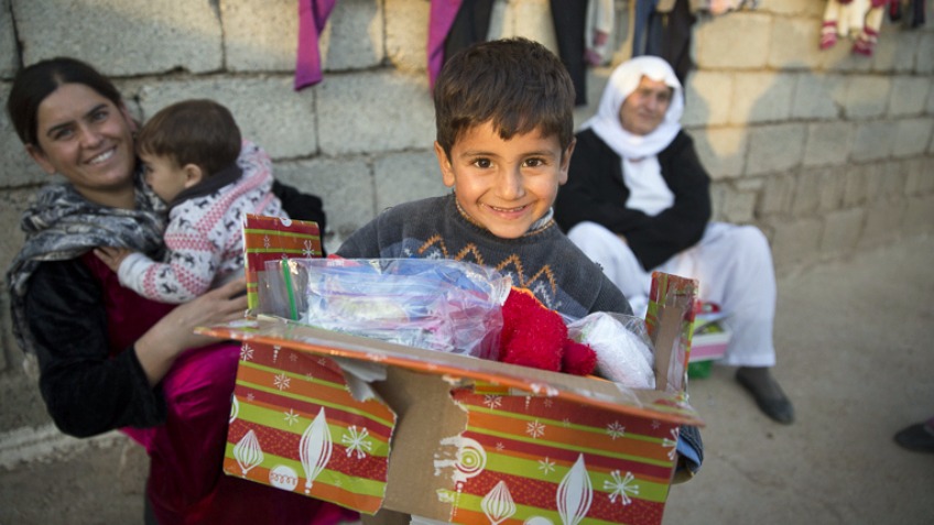 Shoeboxes for Syria