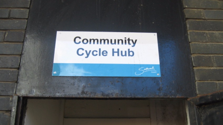 Help save Sceaux Gardens Community Cycle Hub