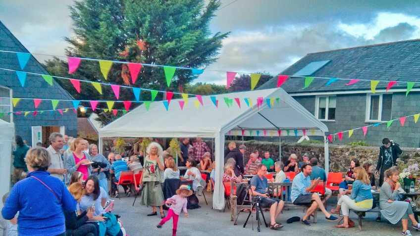 Holne village Marquee