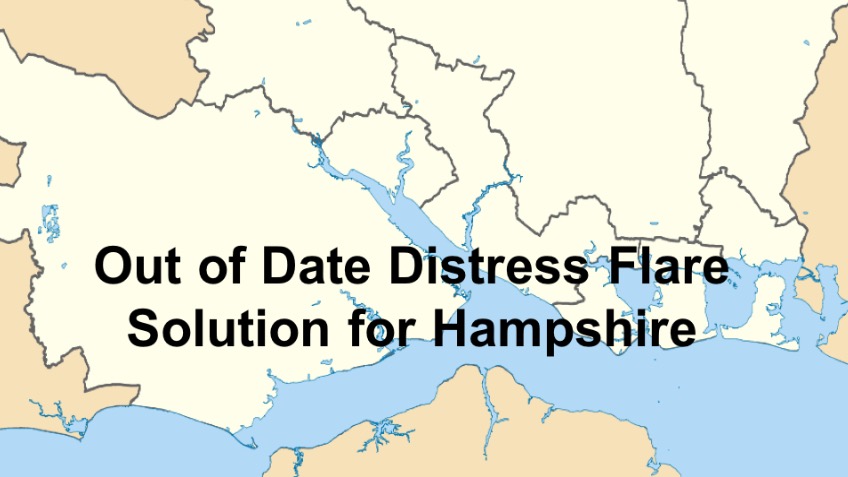 Distress Flare Disposal Service - HAMPSHIRE