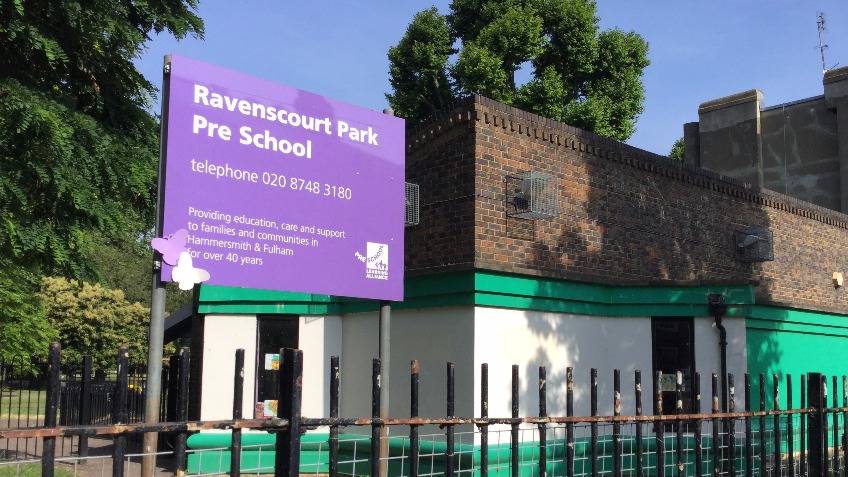Support Ravenscourt Park Pre School