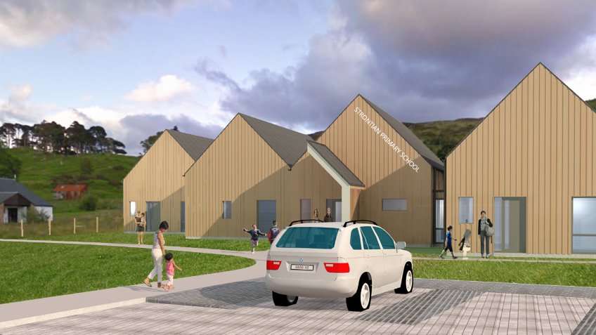 Strontian Community School Building
