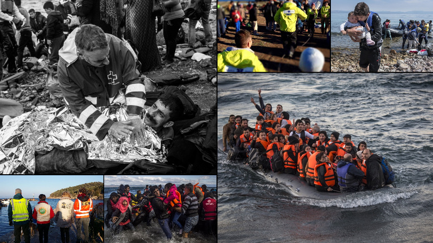 Emergency health care for refugees in Greece