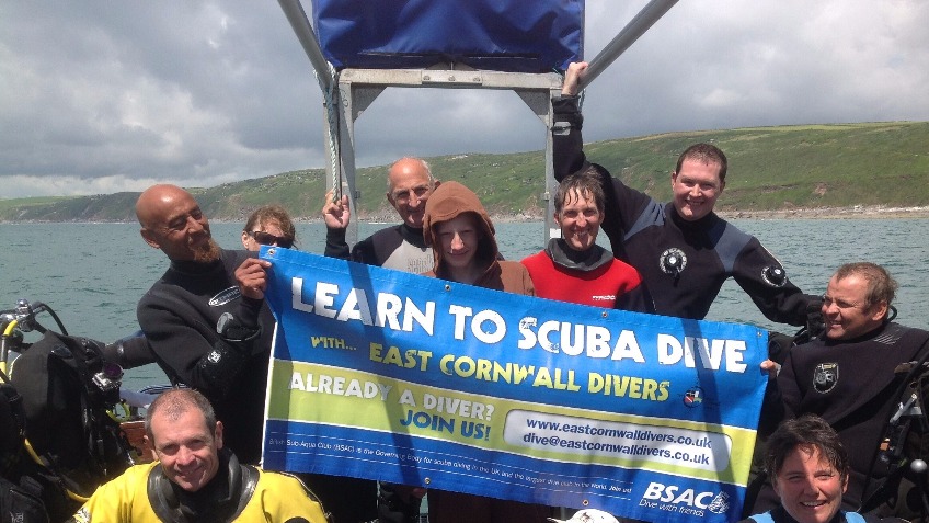 Cornwall Community Scuba Club High & Dry!