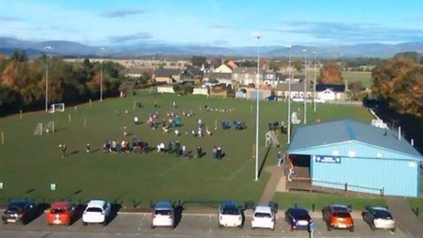 Forfar Farmington FC - Dugouts for Market Muir