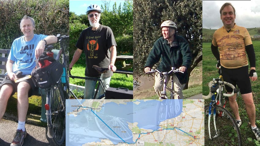 Pedal Power from Cornwall to Paris COP21