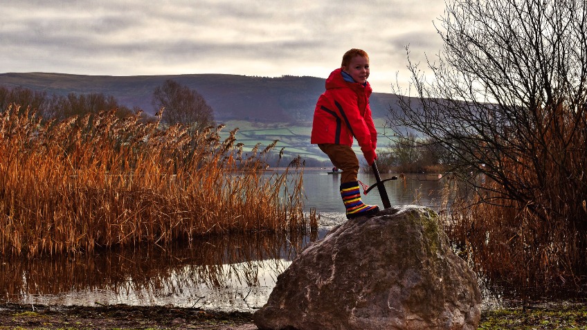 Help replace the stolen Llangorse Lake Sword