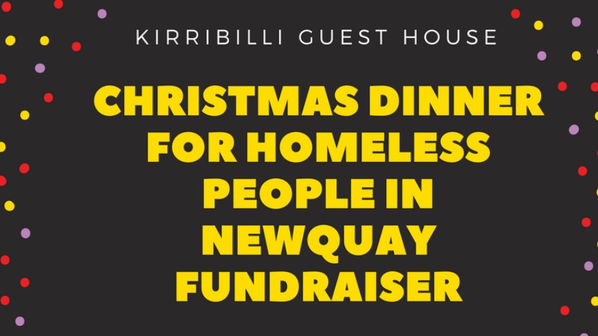 Christmas Dinner for Newquay Homeless with Raj!