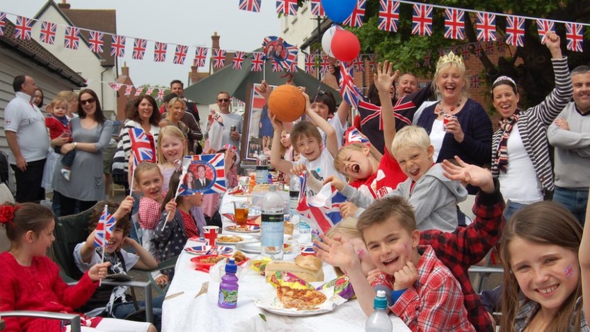 Party for the homeless on Royal Wedding Day