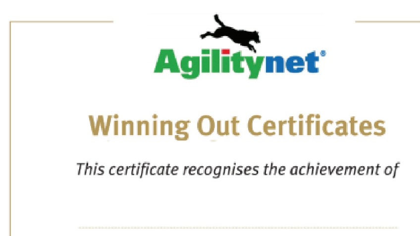 Winning Out Certificates