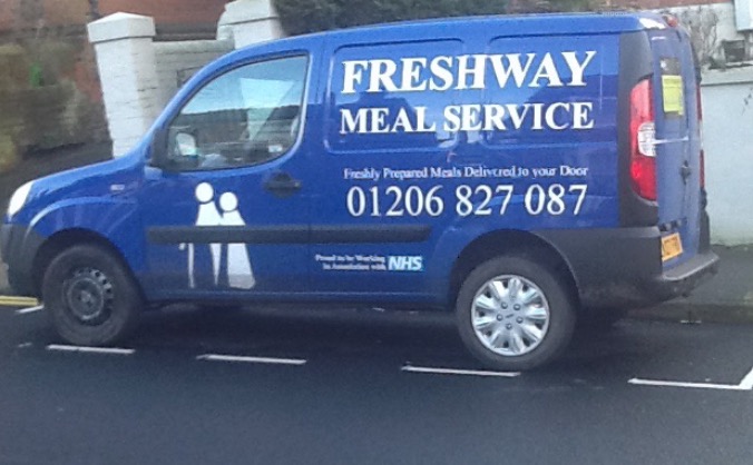 Meals at home for the elderly
