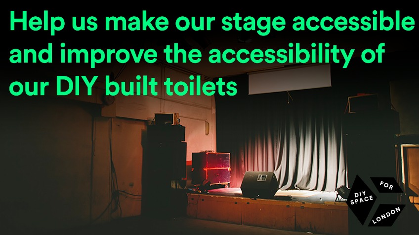 Help us build a new accessible stage and toilets!