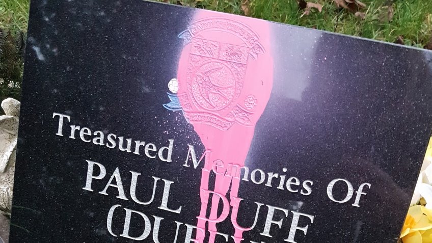 Paul Duff headstone repair