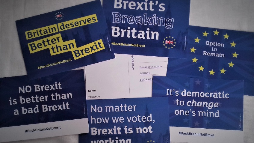 National  pro Remain Postcards Campaign