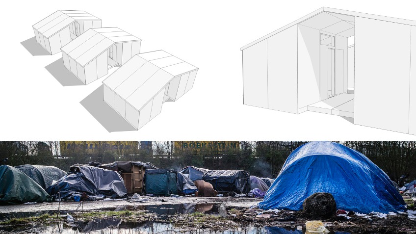 Emergency Shelters For Calais Refugees A Charities