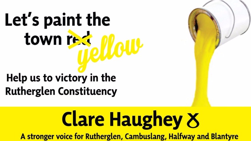 Elect Clare Haughey SNP for Rutherglen
