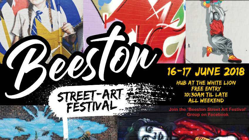 Beeston Street Art Festival 16-17 June 2018